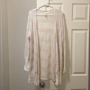 Off white cardigan
